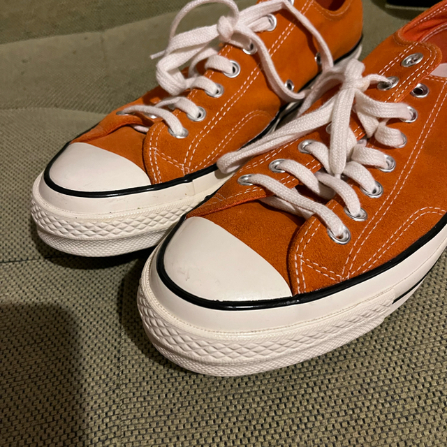 CONVERSE(コンバース)のct70 オレンジ　スウェード26.5センチ メンズの靴/シューズ(スニーカー)の商品写真