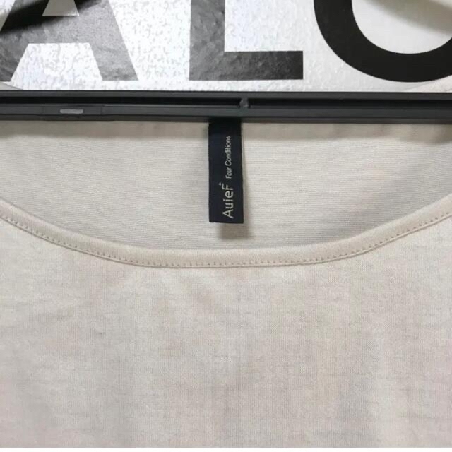 AuieF(アウィーエフ)のグレディブリリアン　トップス Tシャツ カットソー 日本製 AuieF レディースのトップス(Tシャツ(半袖/袖なし))の商品写真