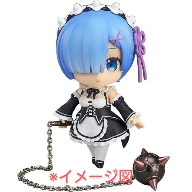 【新品・訳あり】Re:ゼロ-異世界での生活を始める:レムQバージョンねんどろいど エンタメ/ホビーのおもちゃ/ぬいぐるみ(キャラクターグッズ)の商品写真