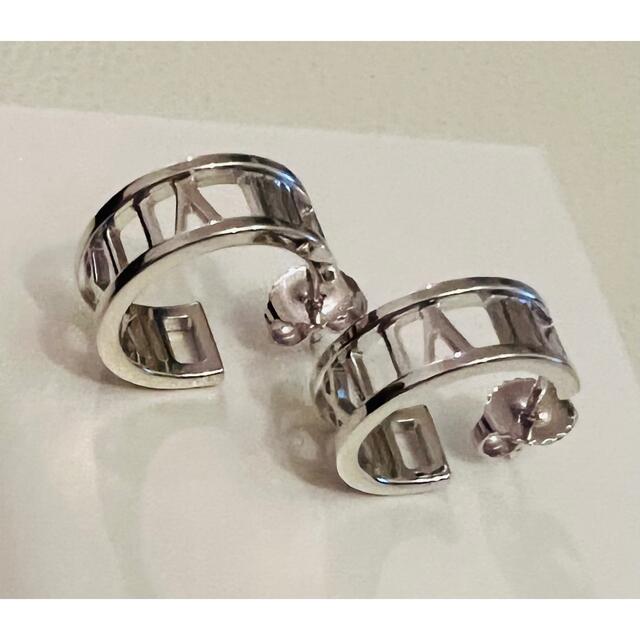Tiffany ティファニー アトラス ピアス k18wg 750 rsgmladokgi.com