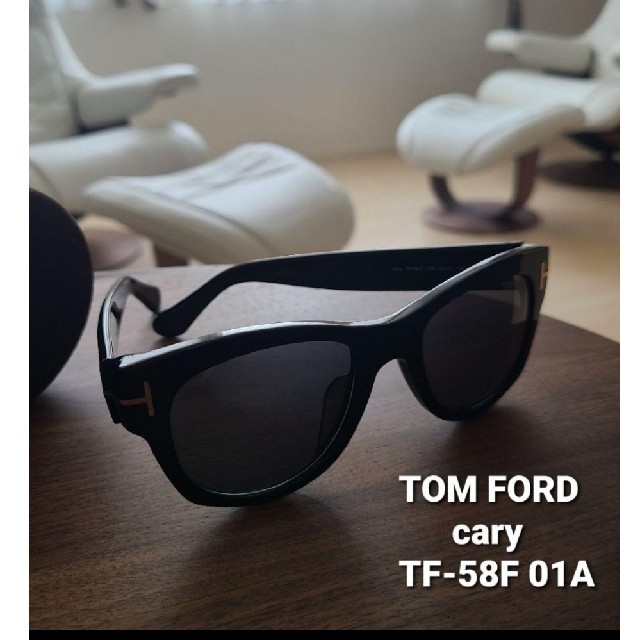 TOM FORD(トムフォード)のトムフォード サングラス cary TF58 黒 メンズのファッション小物(サングラス/メガネ)の商品写真