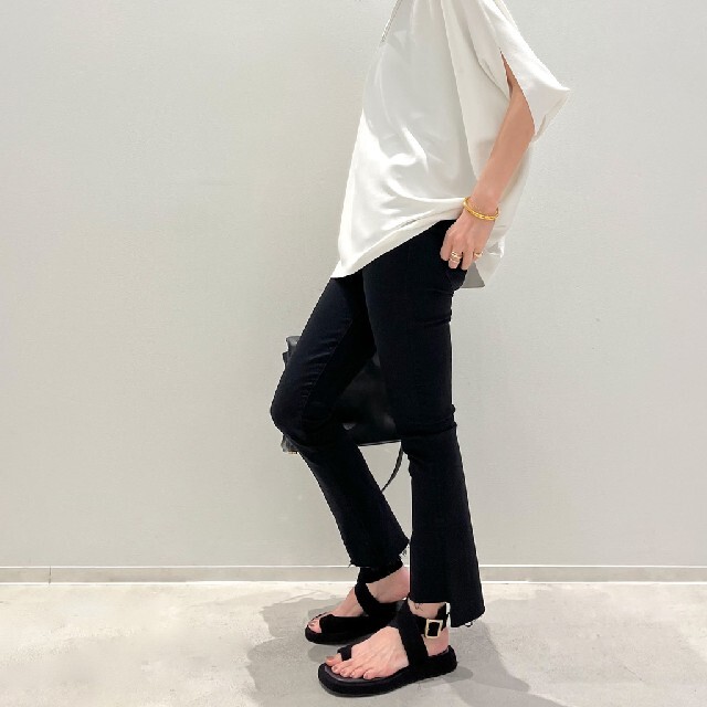 MOTHER/マザー】THE INSIDER CROP STEP FRAY MOTHER/マザー】THE INSIDER CROP STEP FRAY