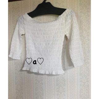 ココディール(COCO DEAL)の♡ココディール　シャーリングトップス♡(カットソー(半袖/袖なし))