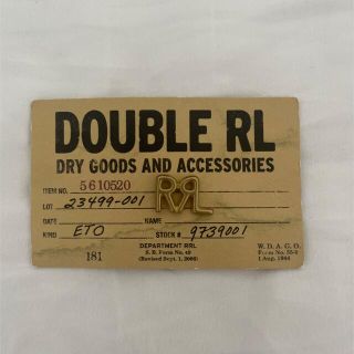 ダブルアールエル(RRL)のDOUBLE RL アクセサリー(その他)