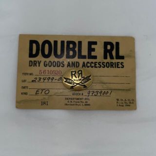 ダブルアールエル(RRL)のDOUBLE RL アクセサリー(その他)