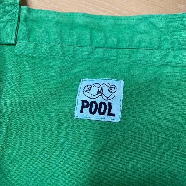 IDEE(イデー)のIDEE ●いろいろの服、POOL、みどり　エコバッグ レディースのバッグ(トートバッグ)の商品写真