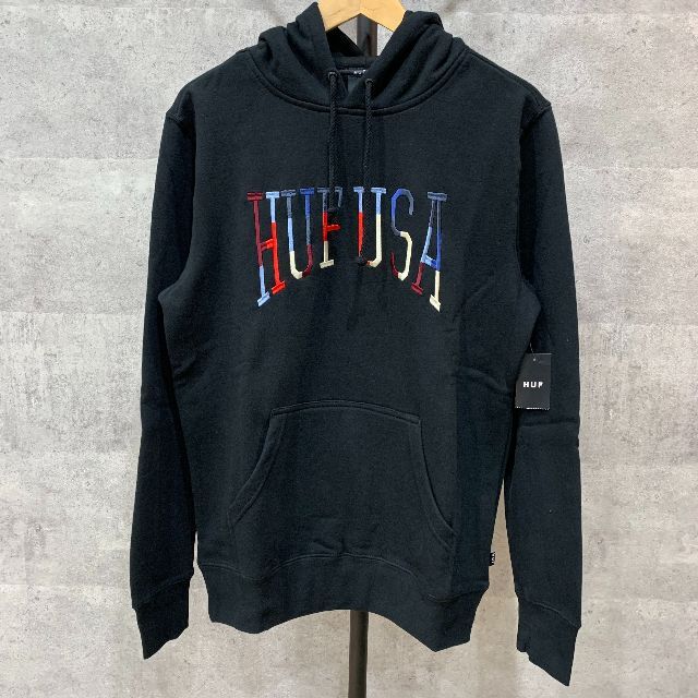 HUF - HUF ハフ メンズ トップス パーカー プルオーバー 黒 Sサイズの通販 by Swimmy's shop｜ハフならラクマ