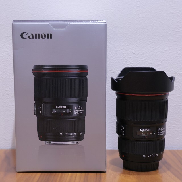 【極美品】EF16-35mm F4L IS USM レンズ保護フィルター付