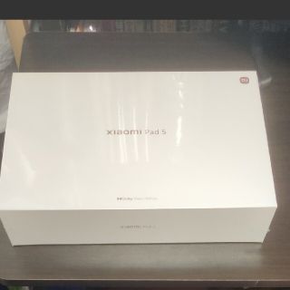 アンドロイド(ANDROID)の【新品未開封】Xiaomi Pad 256 GB コズミックグレー 国内版(タブレット)