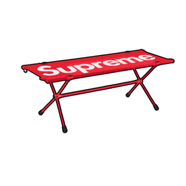 Supreme / Helinox Bench One "Red"