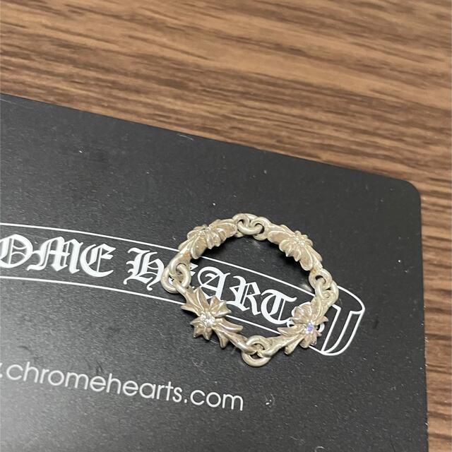 Chrome Hearts(クロムハーツ)のクロムハーツ　タイニーリング　ダイヤ レディースのアクセサリー(リング(指輪))の商品写真