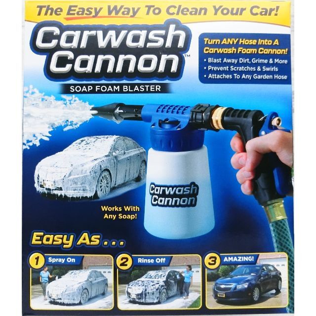 【新品未開封】Carwash Canon カーウォッシュキャノン 自動車/バイクの自動車(洗車・リペア用品)の商品写真