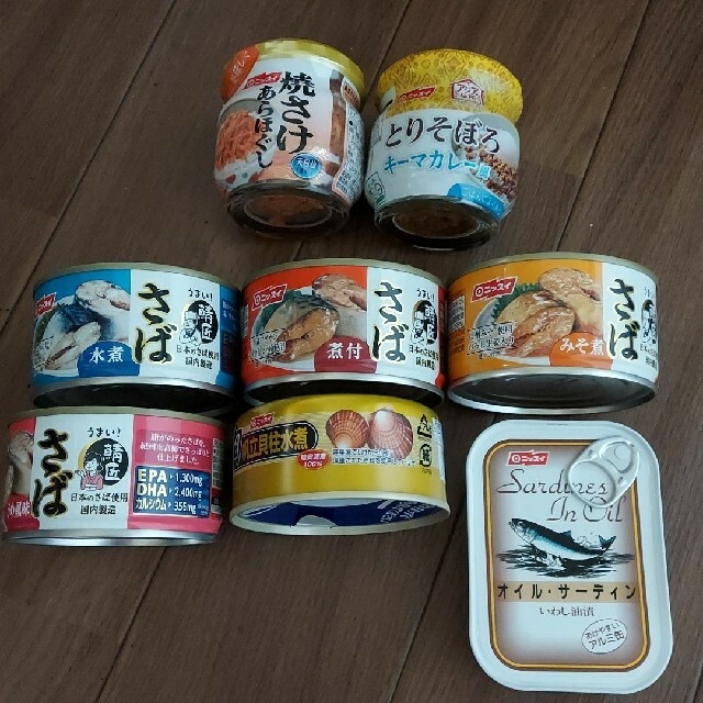 みひとさま専用　ニッスイ 缶詰&瓶詰め詰め合わせ&ニップン 食品詰め合わせ 食品/飲料/酒の加工食品(缶詰/瓶詰)の商品写真