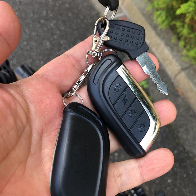 キーレス防犯ブザー カゴ付 めちゃ速 リミッターカット フル電動自転車