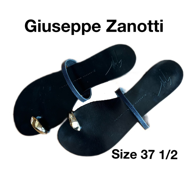 GIUZEPPE ZANOTTI - ジュゼッペ ザノッティ オヤユビプレートサンダル