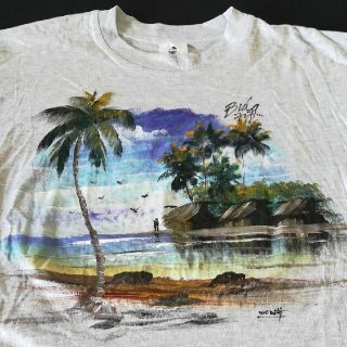 NADI HANDI CRAFT MADE IN FIJI 半袖Tシャツ メンズ(Tシャツ/カットソー(半袖/袖なし))