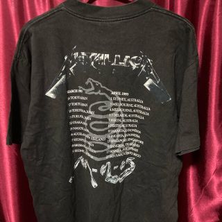 激レア・ジャスティン着用・1993年】METALLICA メタリカ TシャツL