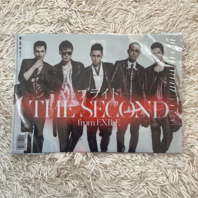 EXILE THE SECOND(エグザイルザセカンド)のThe second クリアファイル チケットの音楽(国内アーティスト)の商品写真