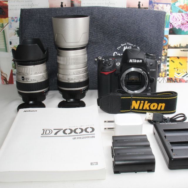 してインス Nikon D7000 超望遠ダブルズーム❤️の通販 by 感謝と皆んな
