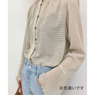 イエナ(IENA)の未使用 IENA LA BOUCLE ブライトサッカーブラウス(シャツ/ブラウス(長袖/七分))