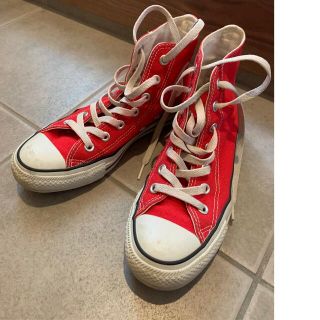 コンバース(CONVERSE)のconverse オールスター　ハイカット　レディース　24.5㎝　美品(スニーカー)