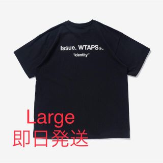 ダブルタップス(W)taps)のWTAPS 22ss IDENTITY SS COTTON BLACK L(Tシャツ/カットソー(半袖/袖なし))