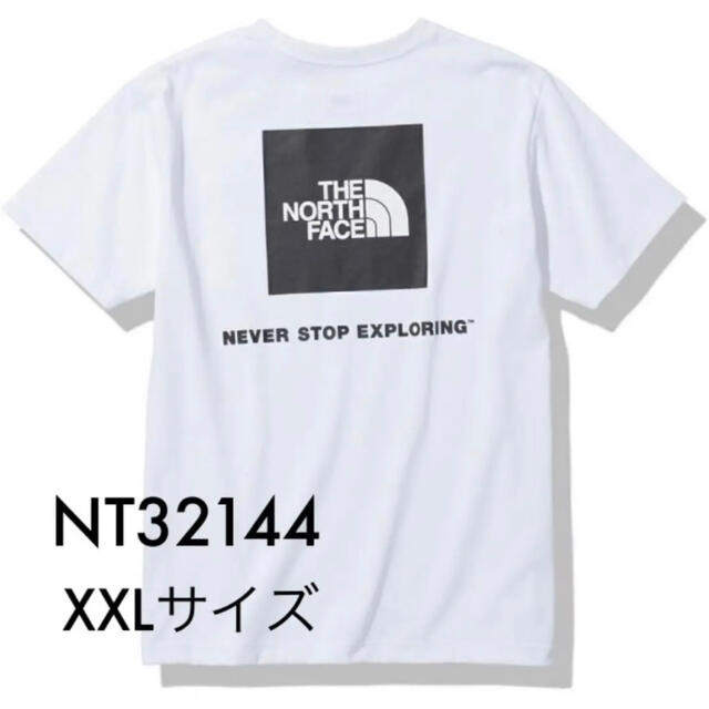 THE NORTH FACE(ザノースフェイス)のノースフェイス Tシャツ NT32144 ホワイト XXLサイズ メンズのトップス(Tシャツ/カットソー(半袖/袖なし))の商品写真