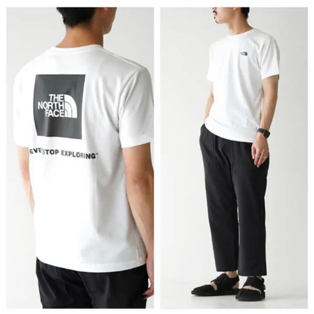 THE NORTH FACE(ザノースフェイス)のノースフェイス Tシャツ NT32144 ホワイト XXLサイズ メンズのトップス(Tシャツ/カットソー(半袖/袖なし))の商品写真