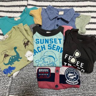 ハッシュアッシュ(HusHush)の90サイズ　Tシャツ　６枚セット(Tシャツ/カットソー)