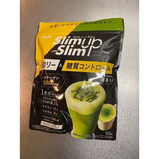 アサヒ(アサヒ)のアサヒ スリムアップスリム 酵素＋スーパーフードシェイク抹茶ラテ 315g(ダイエット食品)