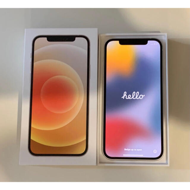 新しい Apple - 【未使用】iPhone12 ホワイト 128GB (SB) SIMロック ...