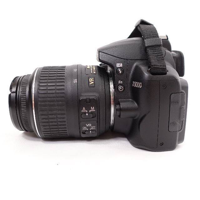 NICON ニコン　デジタル一眼レフカメラ D3000　ブラック 2