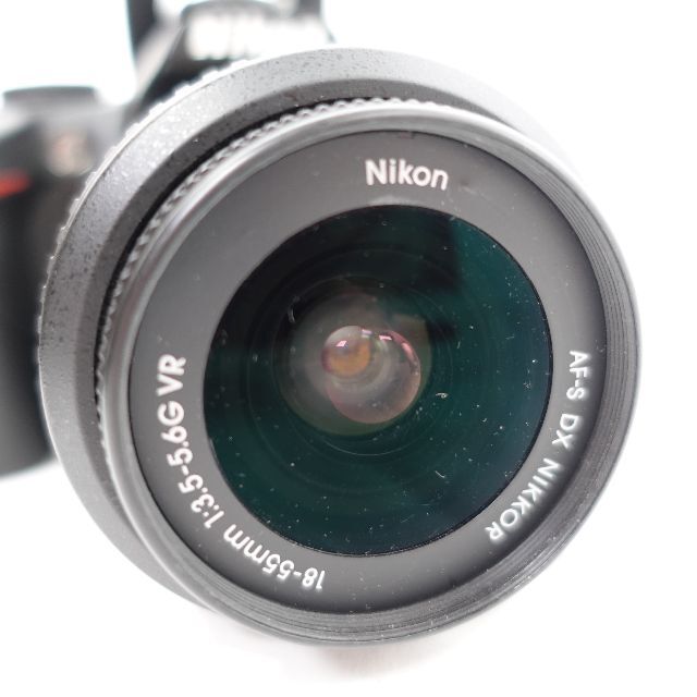 NICON ニコン　デジタル一眼レフカメラ D3000　ブラック 7