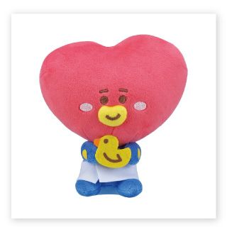 ビーティーイシビル(BT21)のBT21　オンライン一番くじ　Ｆ賞　TATAぬいぐるみ(キャラクターグッズ)