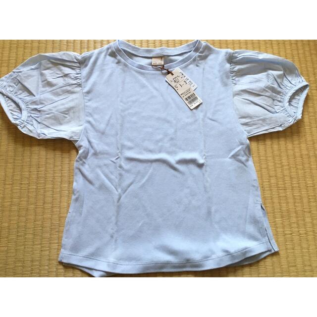 petit main(プティマイン)のタグ付き　Tシャツ petit mine 130 お値下げ キッズ/ベビー/マタニティのキッズ服女の子用(90cm~)(Tシャツ/カットソー)の商品写真