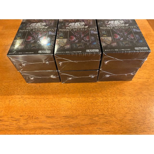 遊戯王(ユウギオウ)の遊戯王プリズマティックアートコレクション 6BOX 新品未開封シュリンク付き エンタメ/ホビーのトレーディングカード(Box/デッキ/パック)の商品写真