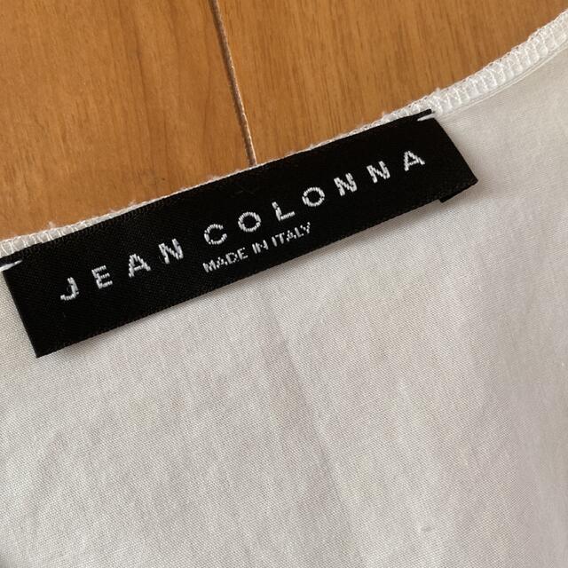 ジャンコロナ　JEAN  COLONNA 白　ロングワンピース　美品