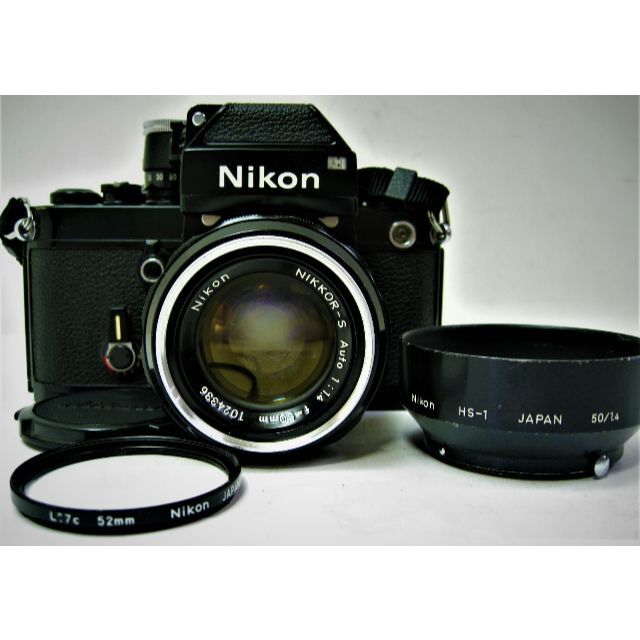 美品 アンティーク ニコンF2フォトミック 50mm F1.4ブラックNikon