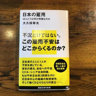 日本の雇用 ほんとうは何が問題なのか(その他)