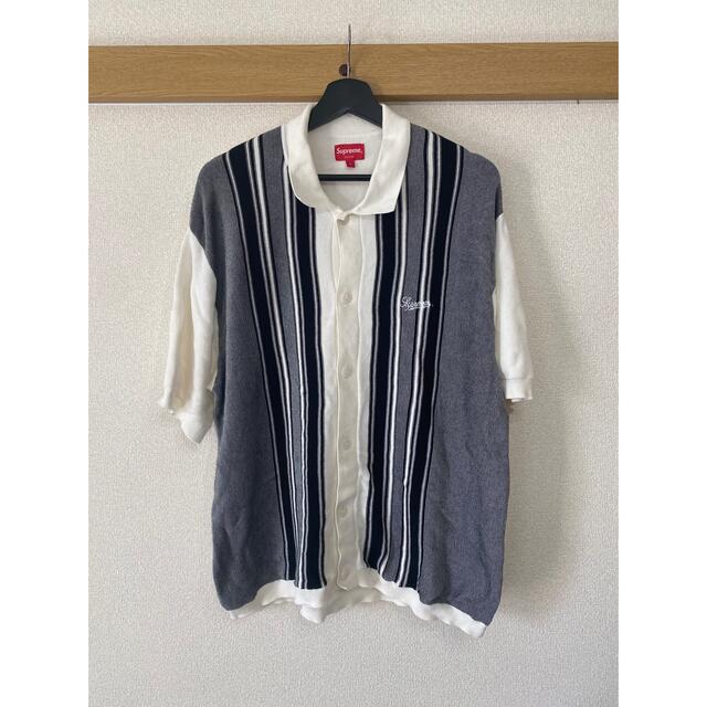 Supreme Stripe Button Up Polo