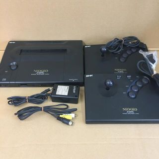 NEOGEO - レア【ネオジオ ロム版 本体＋コントローラー2個＋メモリー