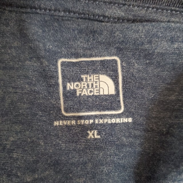 THE NORTH FACE(ザノースフェイス)のノースフェイス　Tシャツ　インディゴ　XL メンズのトップス(Tシャツ/カットソー(半袖/袖なし))の商品写真