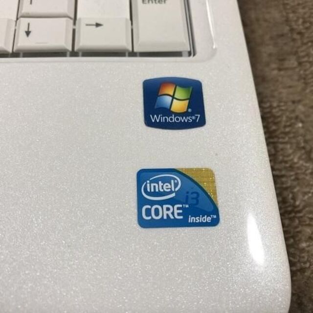 日本製 富士通 Windows7 core i3 4GB 500GB パソコン 5