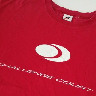 ナイキ(NIKE)のナイキ NIKE 半袖Tシャツ 銀タグ challenge COURT 90s古(Tシャツ/カットソー(半袖/袖なし))