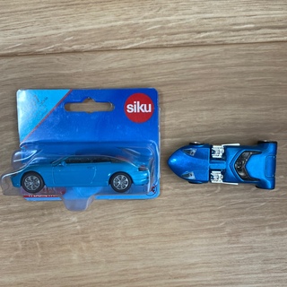 ボーネルンド(BorneLund)のSIKU1007 BMW 青　ブルー　オープンカー　青い車まとめ売り(ミニカー)