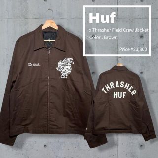 ハフ(HUF)のHuf x Thrasher Field Crew Jacket コラボ M(ブルゾン)