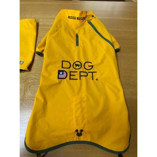 ドッグデプト(DOG DEPT)のルクルク様専用☆DOG DEPT☆レインコート☆イエローXL20kg(犬)