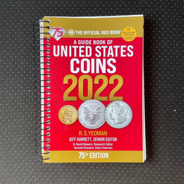 値下げしました❣️Redbook 2022 US Coins Spiral エンタメ/ホビーの本(趣味/スポーツ/実用)の商品写真