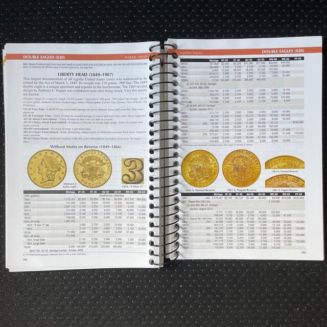 値下げしました❣️Redbook 2022 US Coins Spiral エンタメ/ホビーの本(趣味/スポーツ/実用)の商品写真