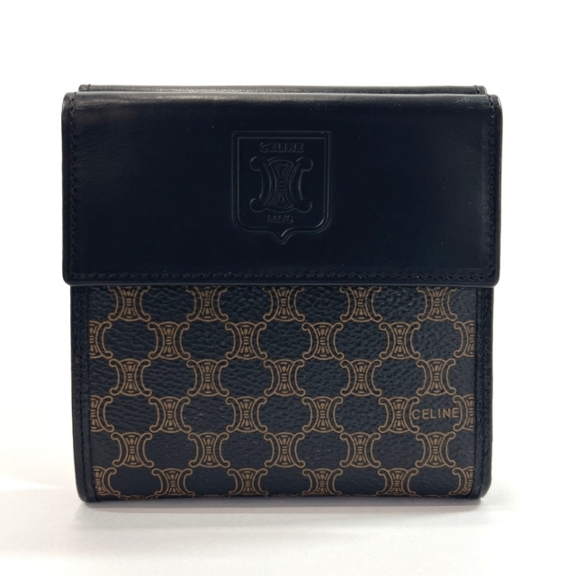 美品 CELINE ヴィンテージセリーヌ 二つ折り財布